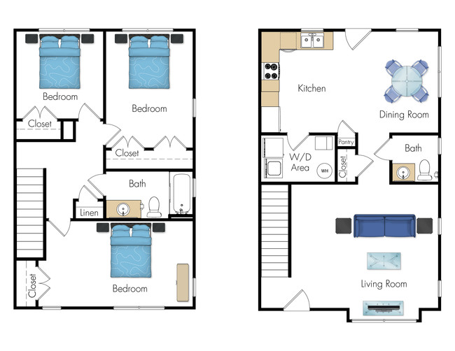 Floorplan - Legacy Pointe at Poindexter Apartments