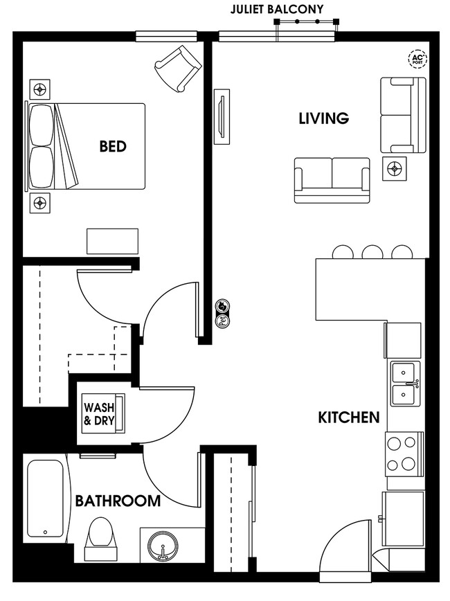 Floorplan - District Flats