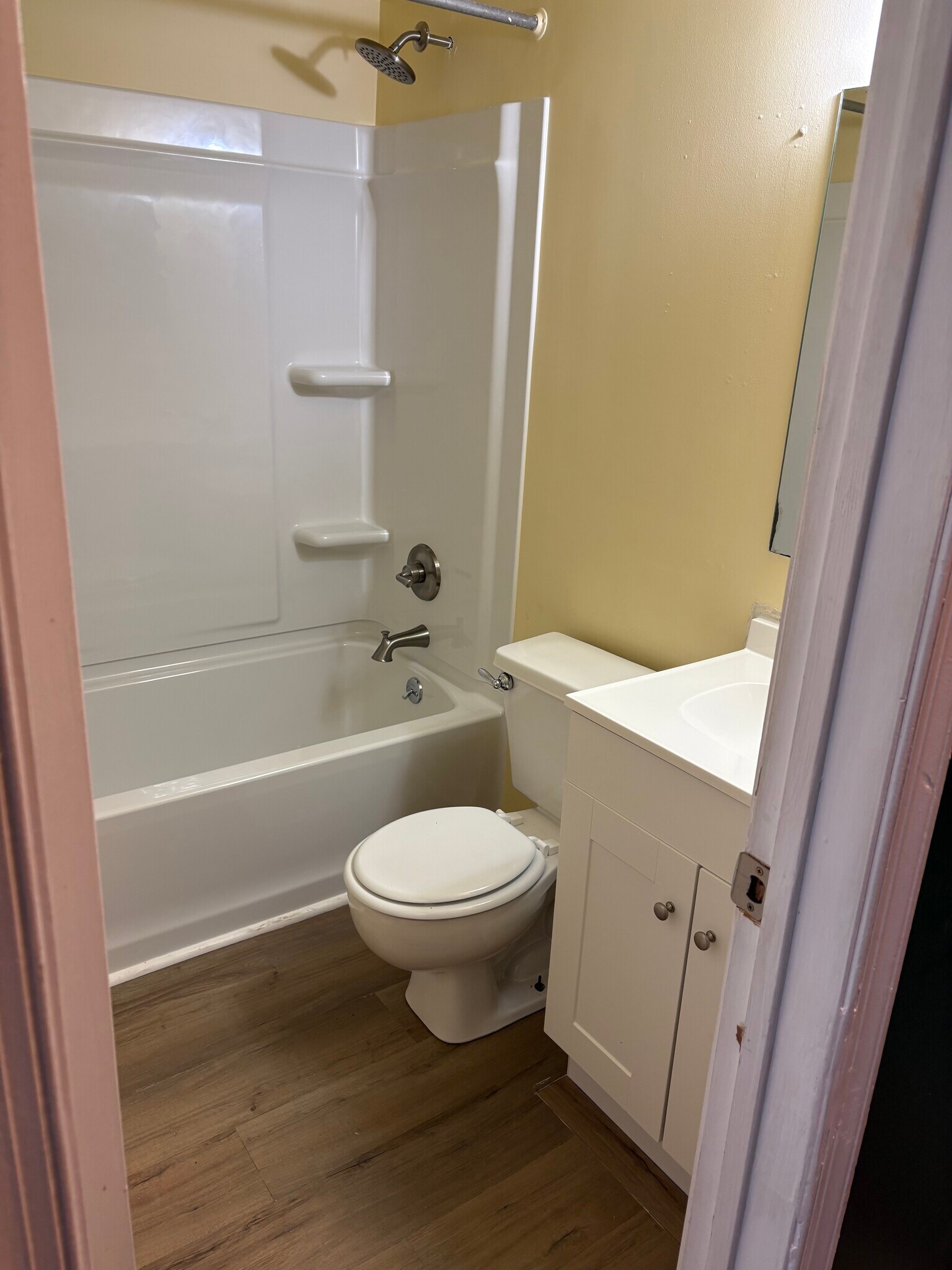 renovated bathroom - 203 Rock St