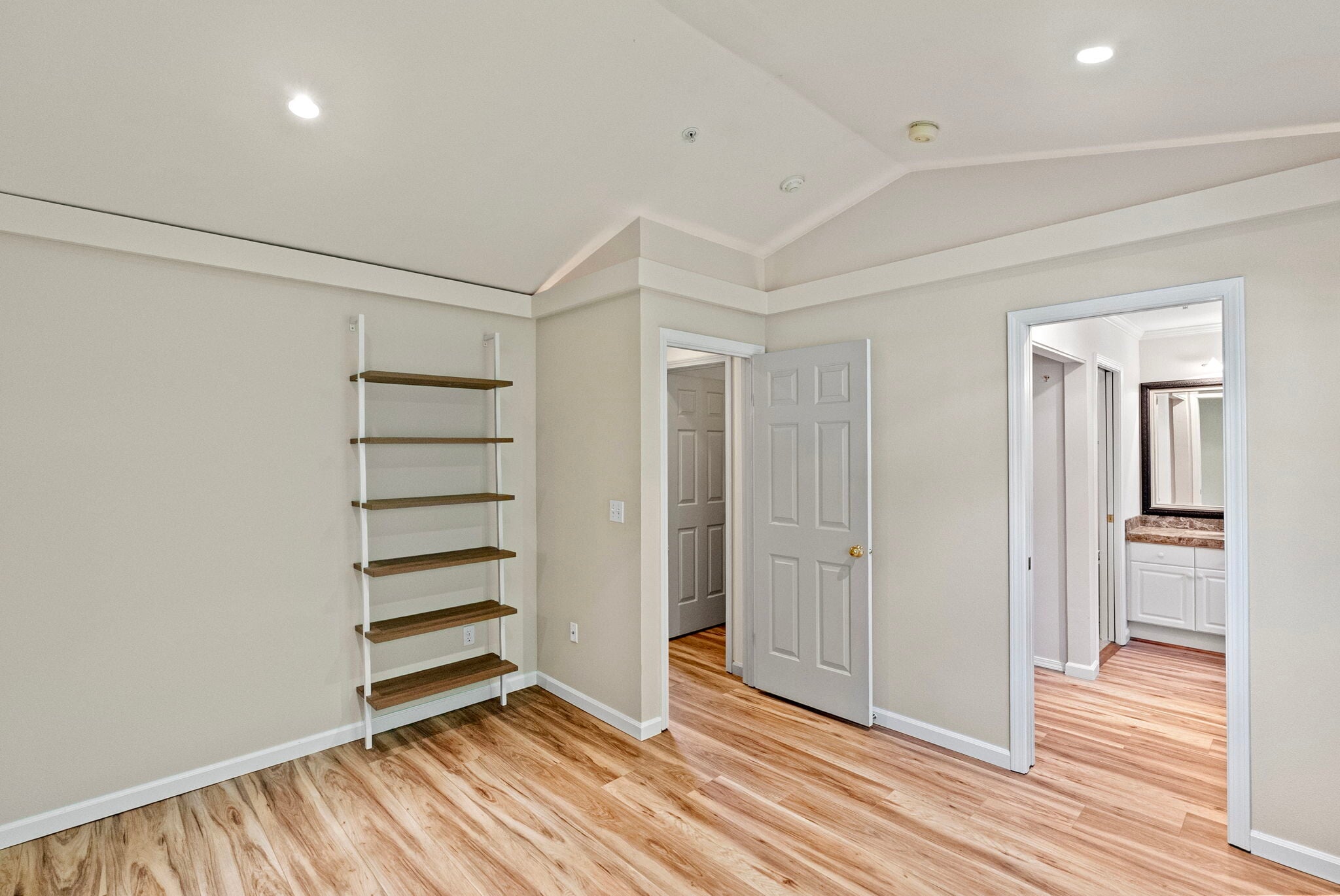 Primary suite with optional shelving - 1220 Weaver Rd NW