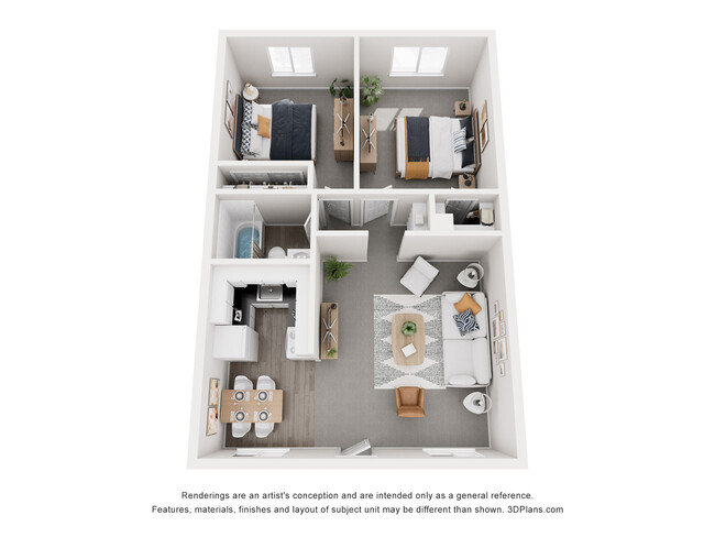 Floorplan - Fulton Apartments