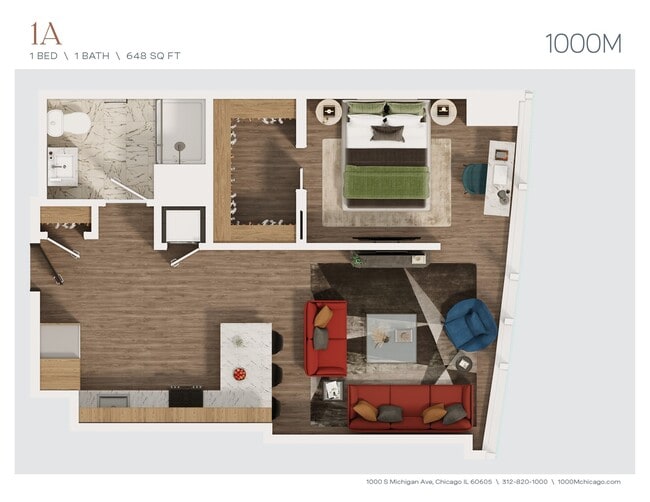 Floorplan - 1000M