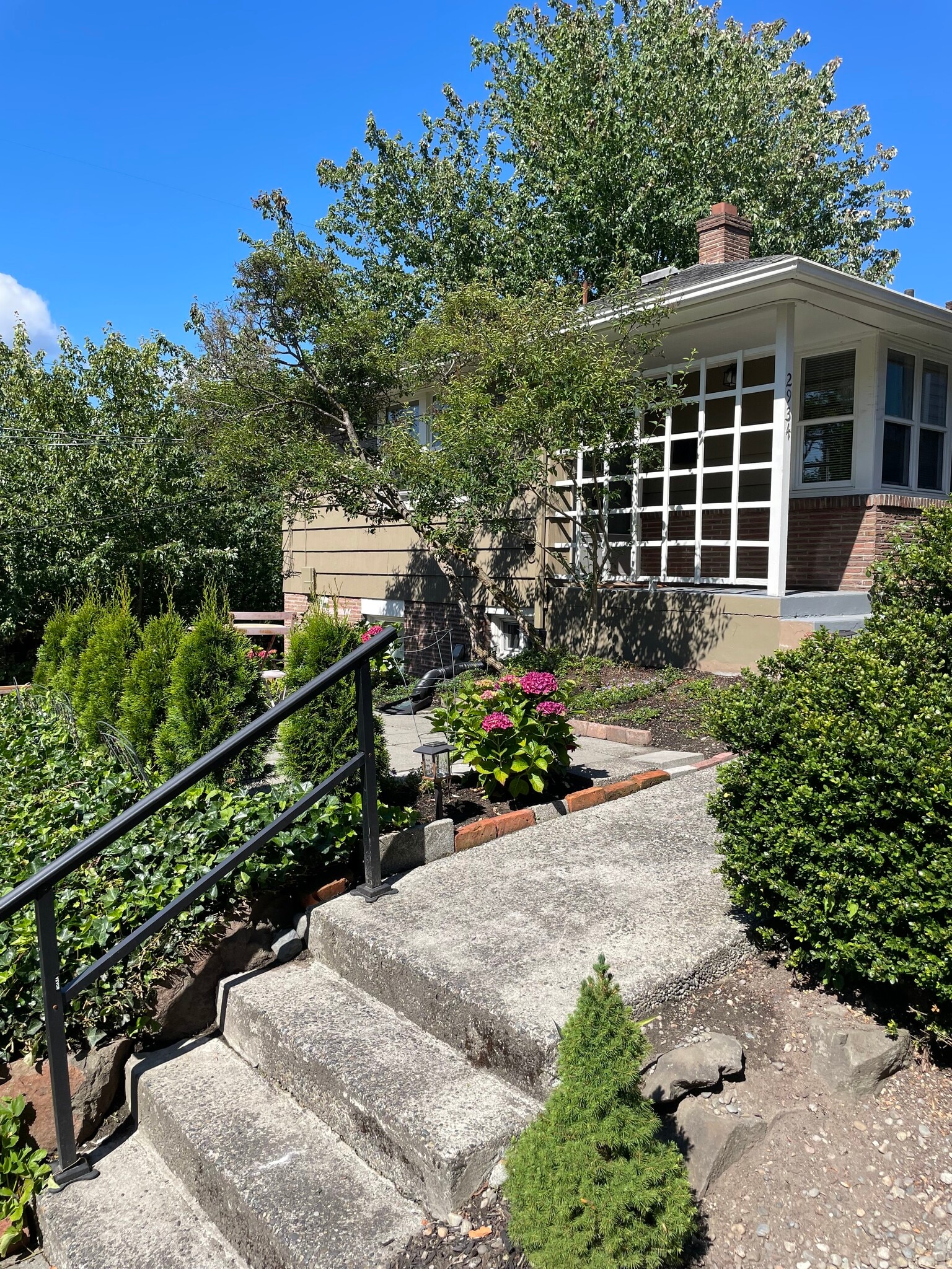 Stairs going up to unit - 2934 2nd Ave N
