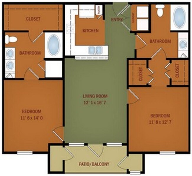 Floorplan - Villas of Ocean Drive
