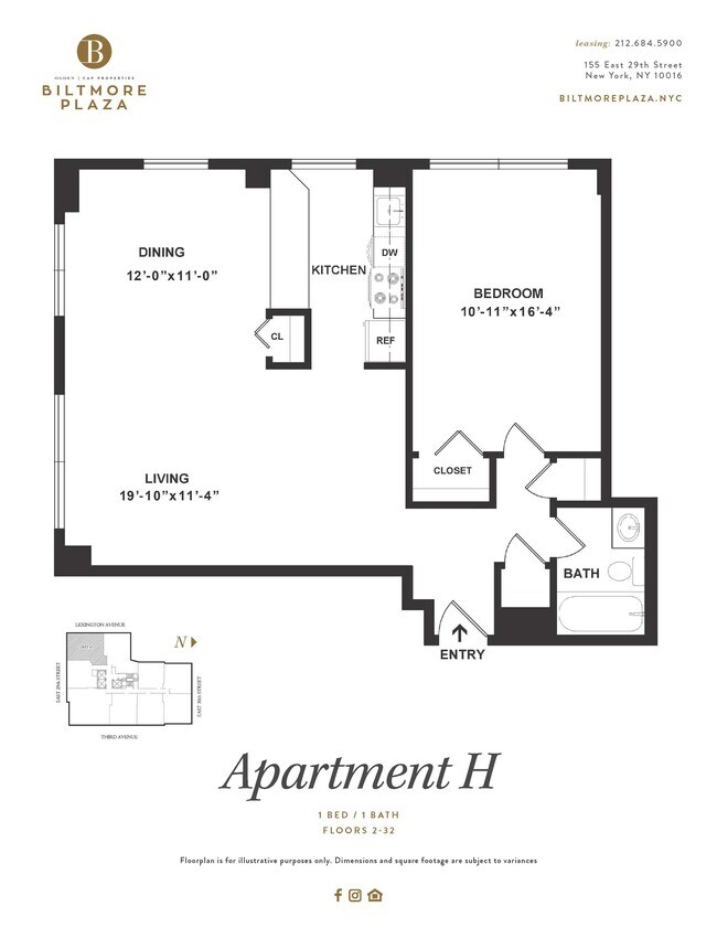 Floorplan - Biltmore Plaza
