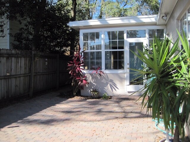 back patio/sumroom - 612 Stetson St