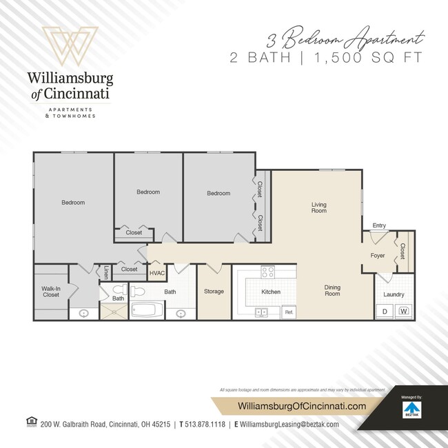 Floorplan - Williamsburg of Cincinnati