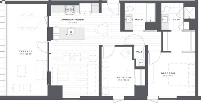 Floorplan - Triangle Square