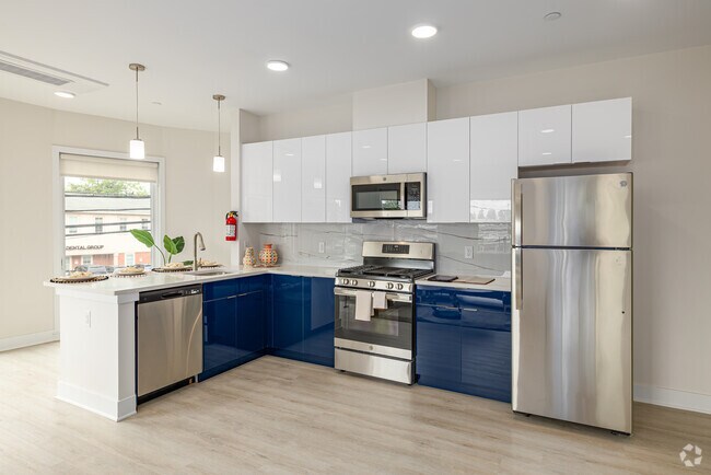 1BR, 1BA - 864SF - Kitchen - The Gateway @ Dunellen