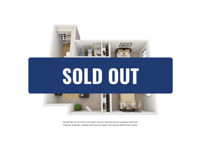 2 Bedroom | 1 Bathroom - Campus Crossings at University Heights