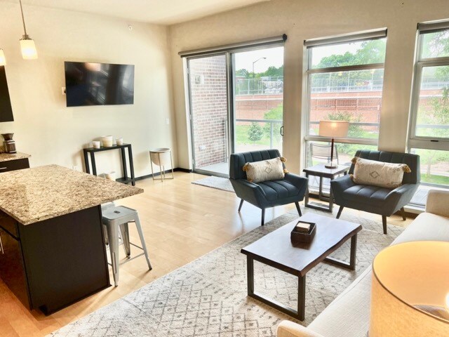 Upper level living room - 815 E Mifflin St