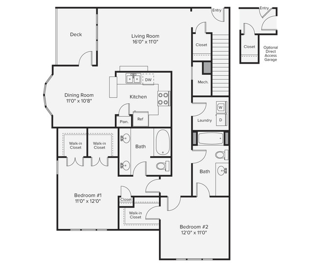 Floorplan - Avalon Bear Hill