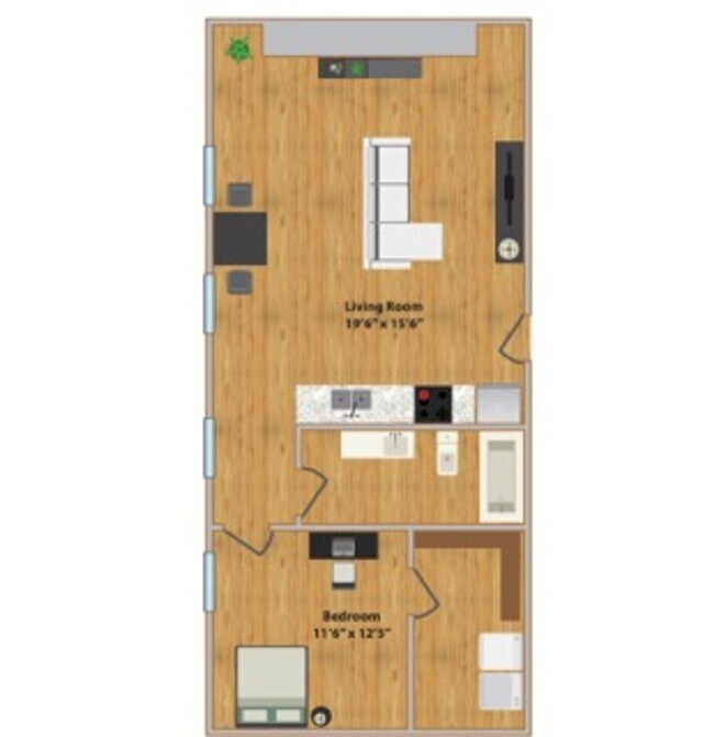 Floorplan - Alumni Lofts