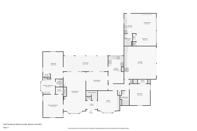 Main Floorplan - 1027 Peachtree Battle Ave NW