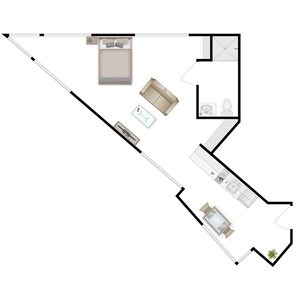 Floorplan - Minnie Flats