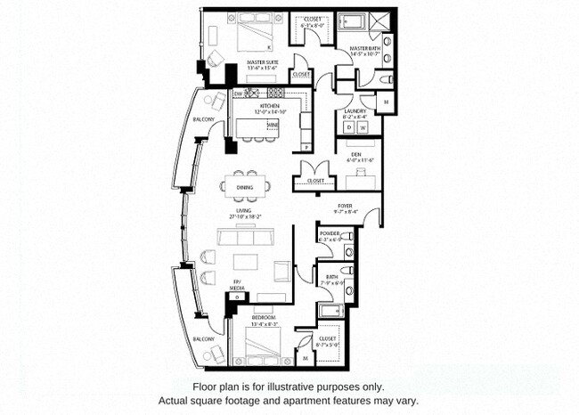 Floorplan - The Bravern