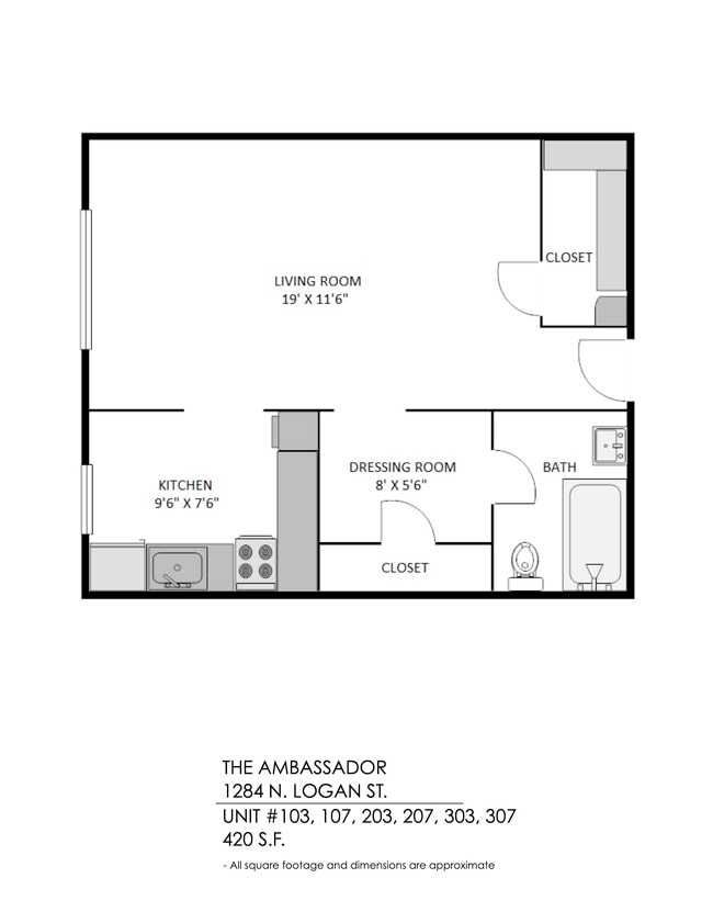 Floorplan - The Ambassador