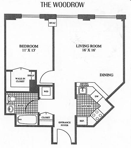 1BR/1BA - The Midtown