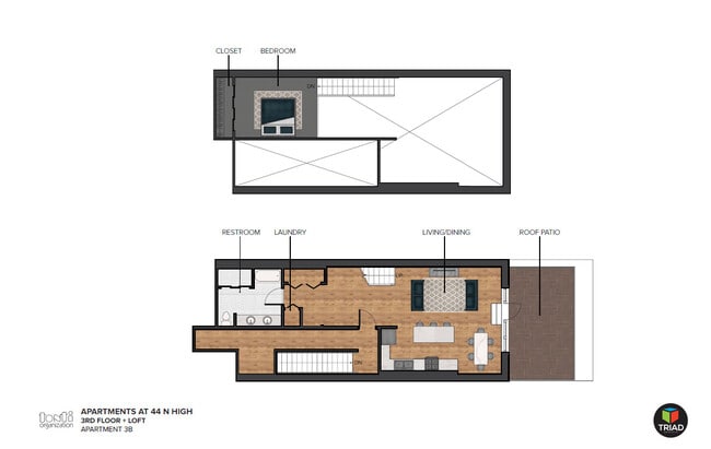 Floorplan - The Lofts at 44
