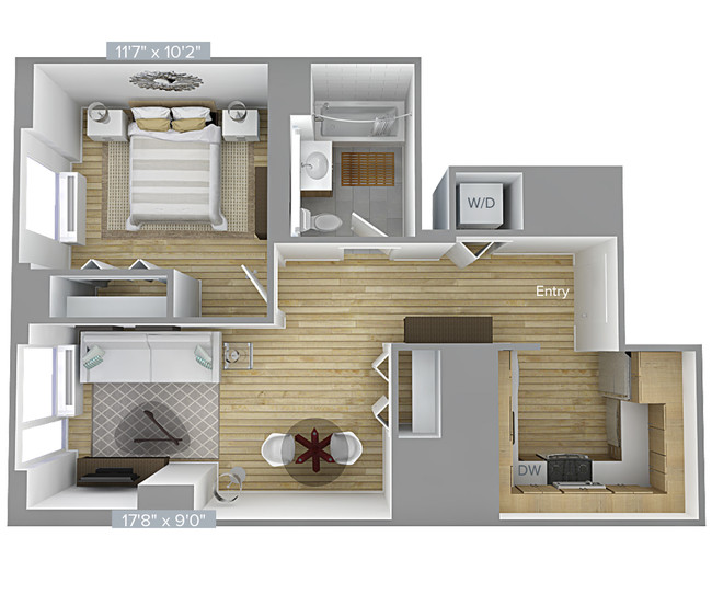 Floorplan - Avalon Willoughby Square