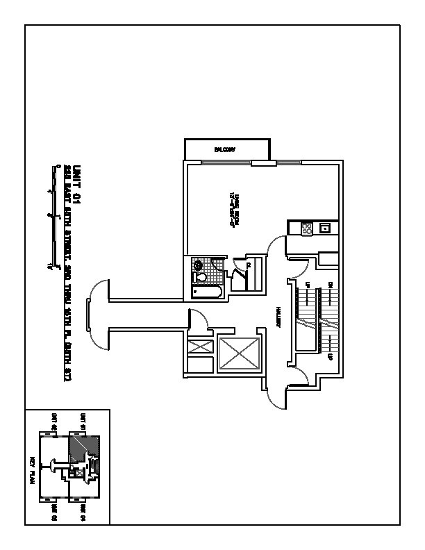 Floorplan - 225 East 85th Street- 1 Month Free