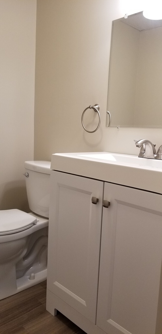 First floor 1/2 bath - 1 Maple St
