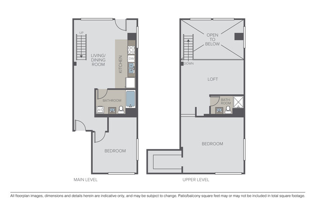 2 Bedroom, 2 Bath Loft - Bennett Lofts