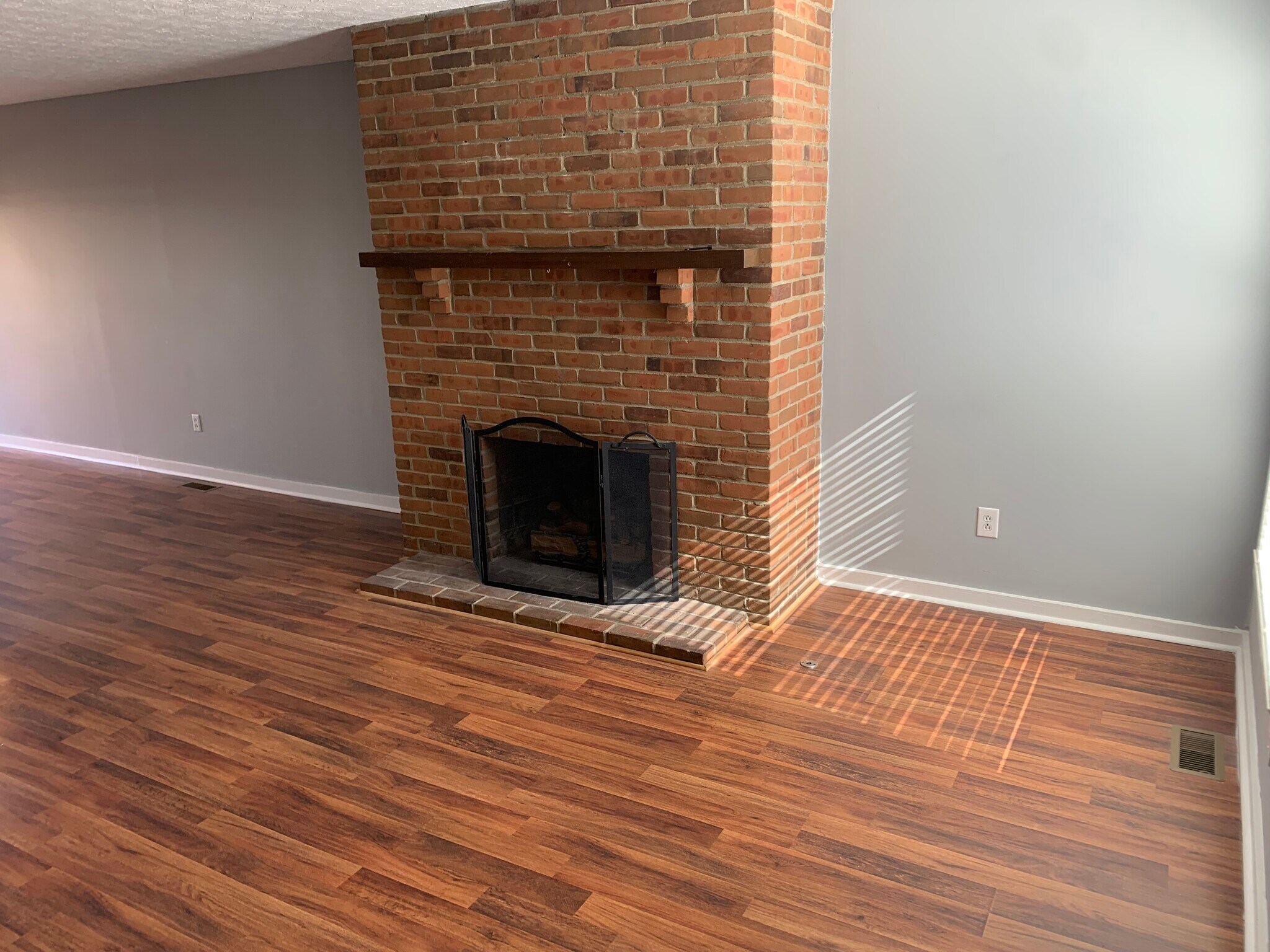 Gas burning fireplace - 440 Edinburgh Rd