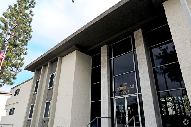 Our Front Entrance - The Corinthian Apartments