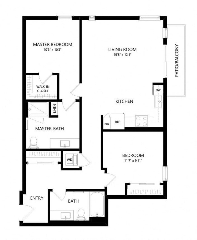 Floorplan - Windsor Queen Anne