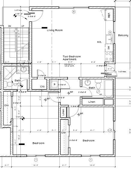 Floorplan - Lido Apartments - 3630 Mentone Ave