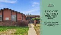Building Photo - $1,400.95 with $300.00 off the first month's rent, 2 Beds - 1 Bath, Triplex in Aurora with Washer...