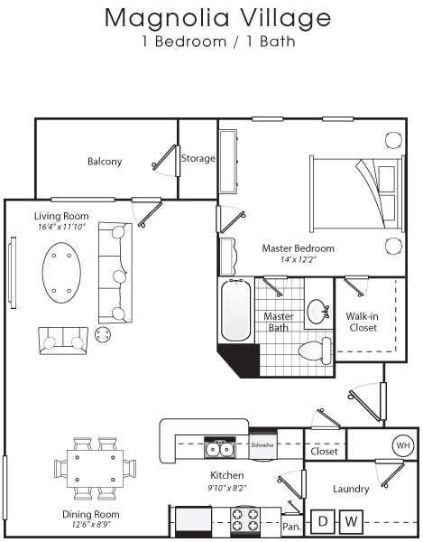 Floorplan - Magnolia Village