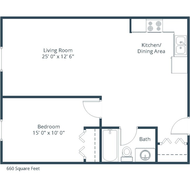 Floorplan - Sterling Pointe Apartment Community