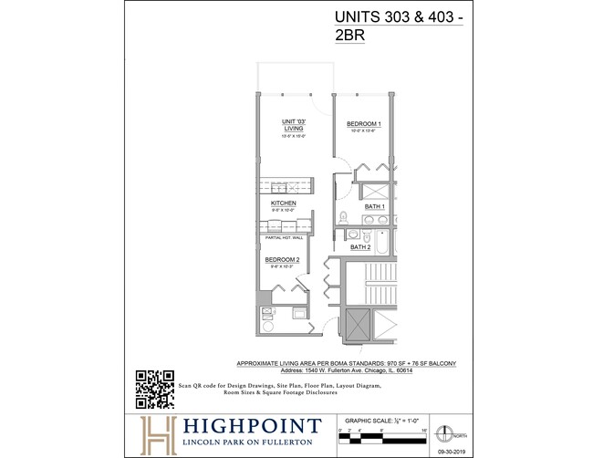 Floorplan - HIGHPOINT Lincoln Park on Fullerton