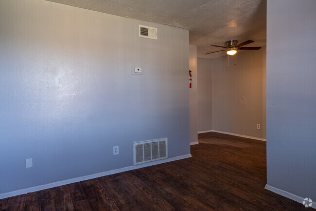 Example Apartment: Living Room - Victoria Apartments
