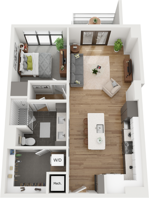 Floorplan - Deca Apartments