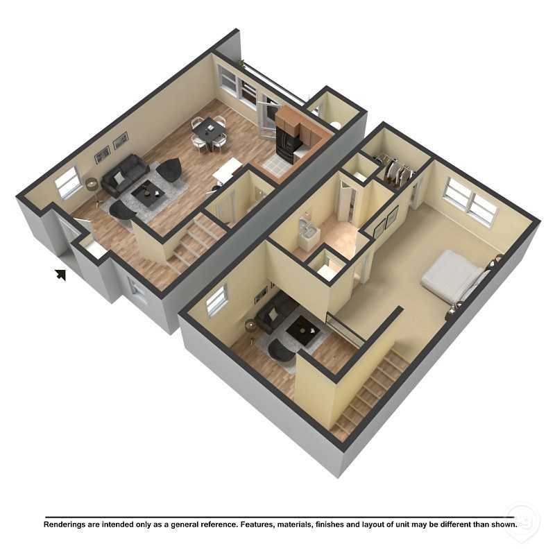 1/1.5 Floorplan - Summer Grove & Arlington Trace