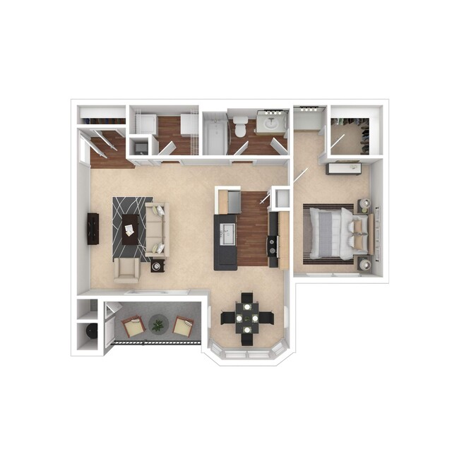 Floorplan - The Elms at Montjoy