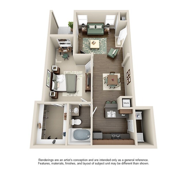 Floorplan - The Bryx at Kingwood