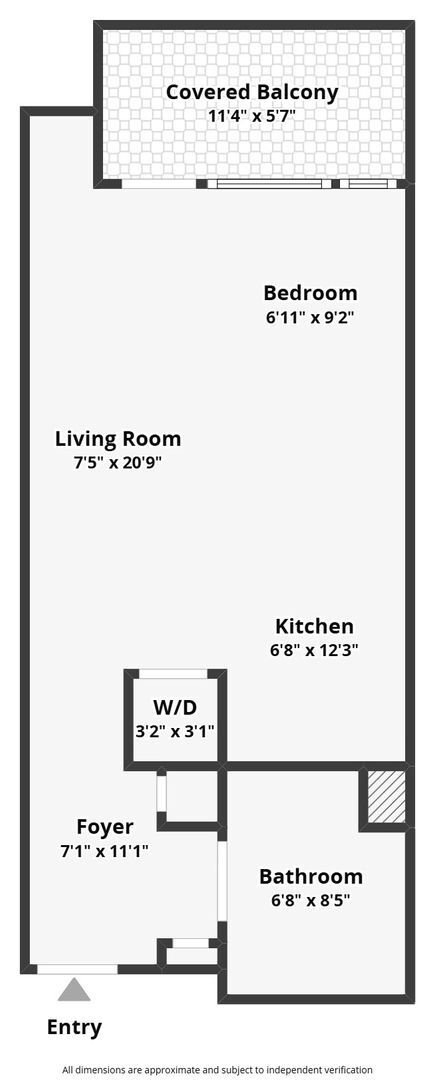 Building Photo - Gorgeous Studio W/ W/D, A/C, Balcony, Rooftop Deck, Gym, Jacuzzi with City views!!