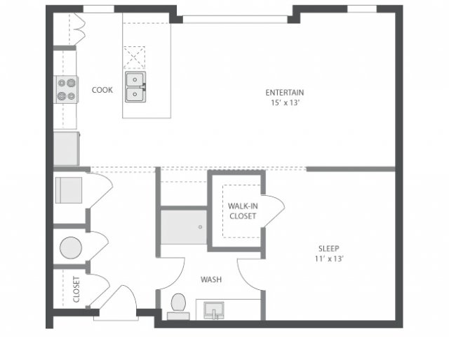 Floorplan - AMLI Old 4th Ward