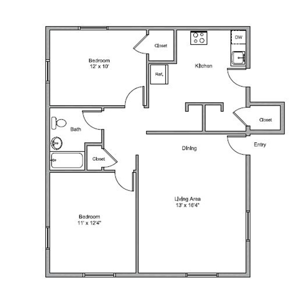 The Hulen - Crestwood Place Apartments