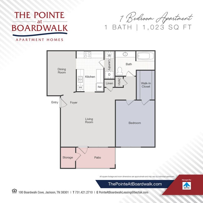 The Pointe at Boardwalk 100 Boardwalk Cv Jackson TN 38301 Apartment