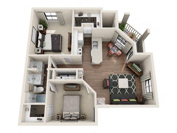 Floorplan - Greenspoint at Paradise Valley