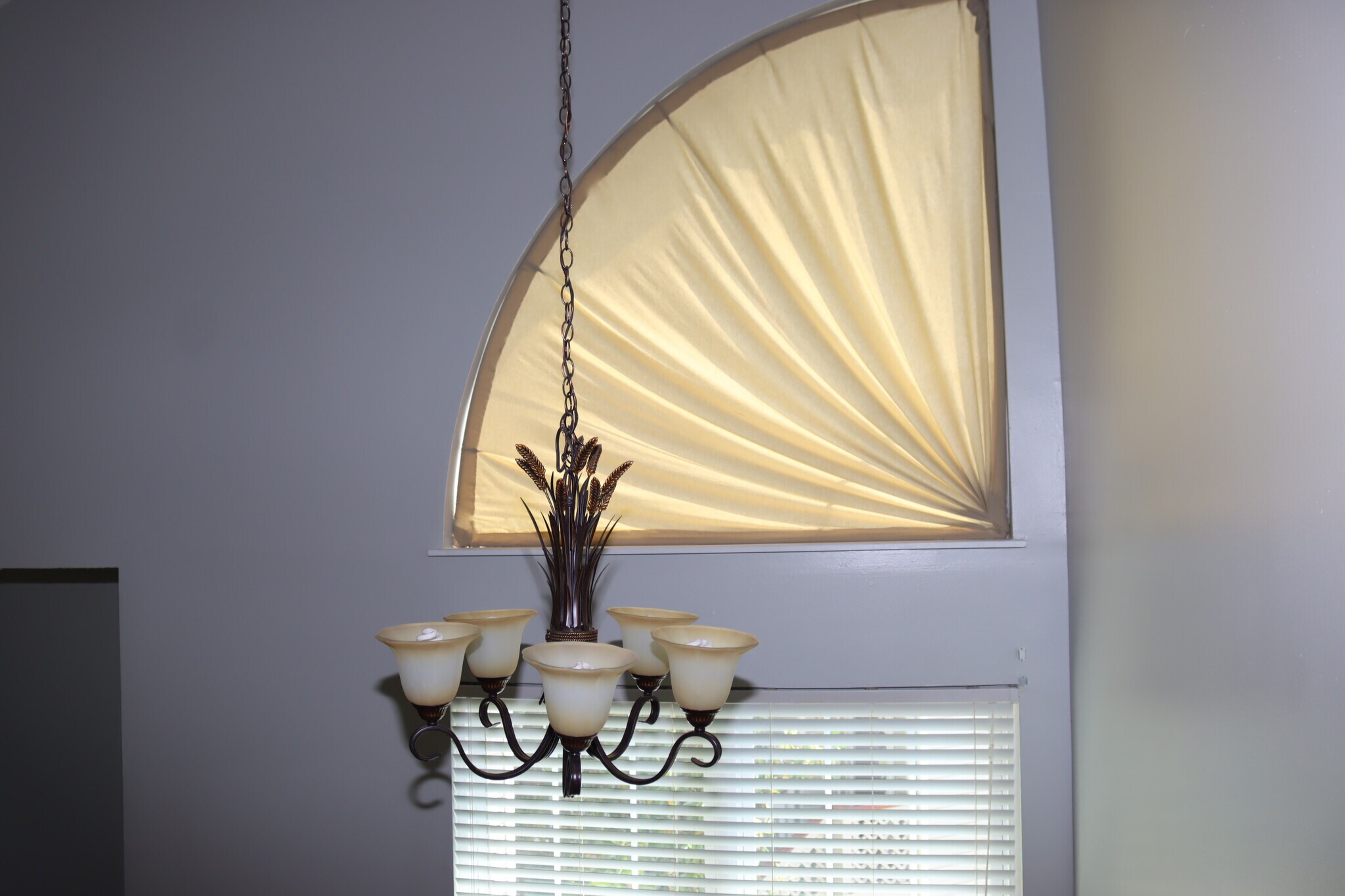 Living room Chandelier. - 1057 Stones Throw Dr NW