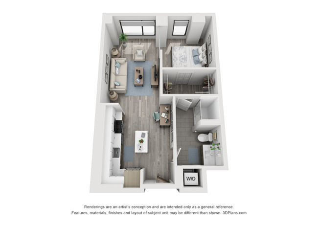 Floorplan - Residences at Addison Clark