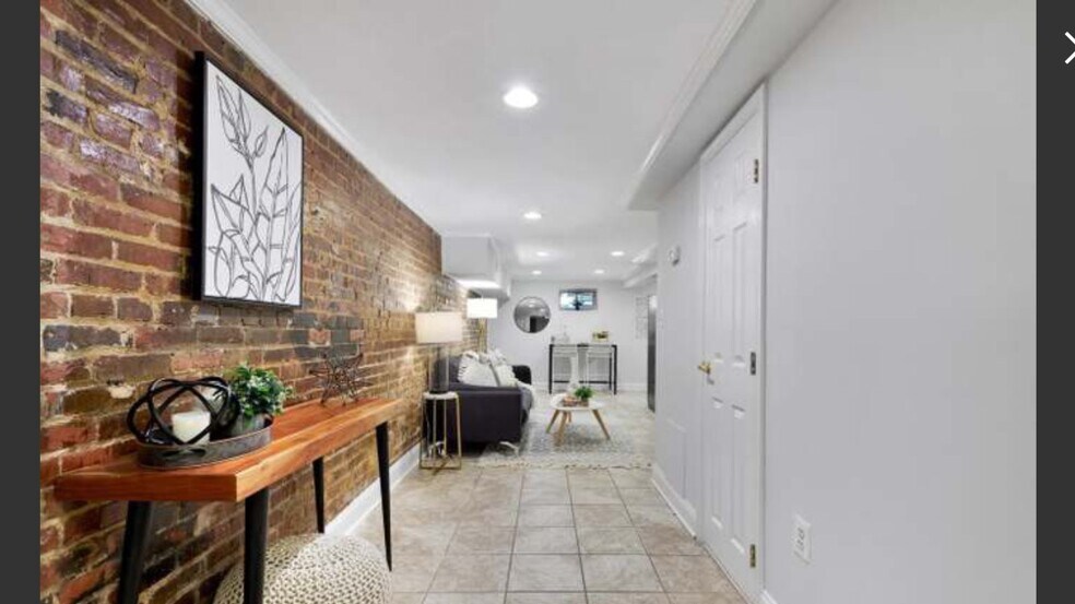Lower level living/dining area - 2715 11th St NW
