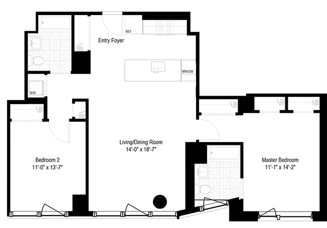 Floorplan - The Easton