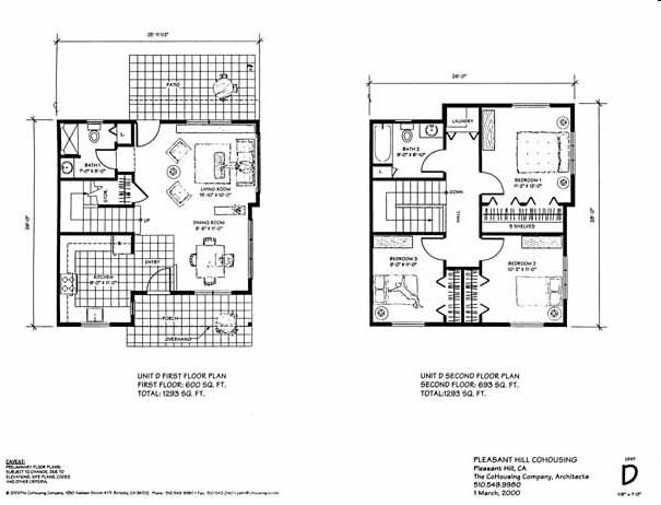 3BR/2BA - Pleasant Hill Cohousing